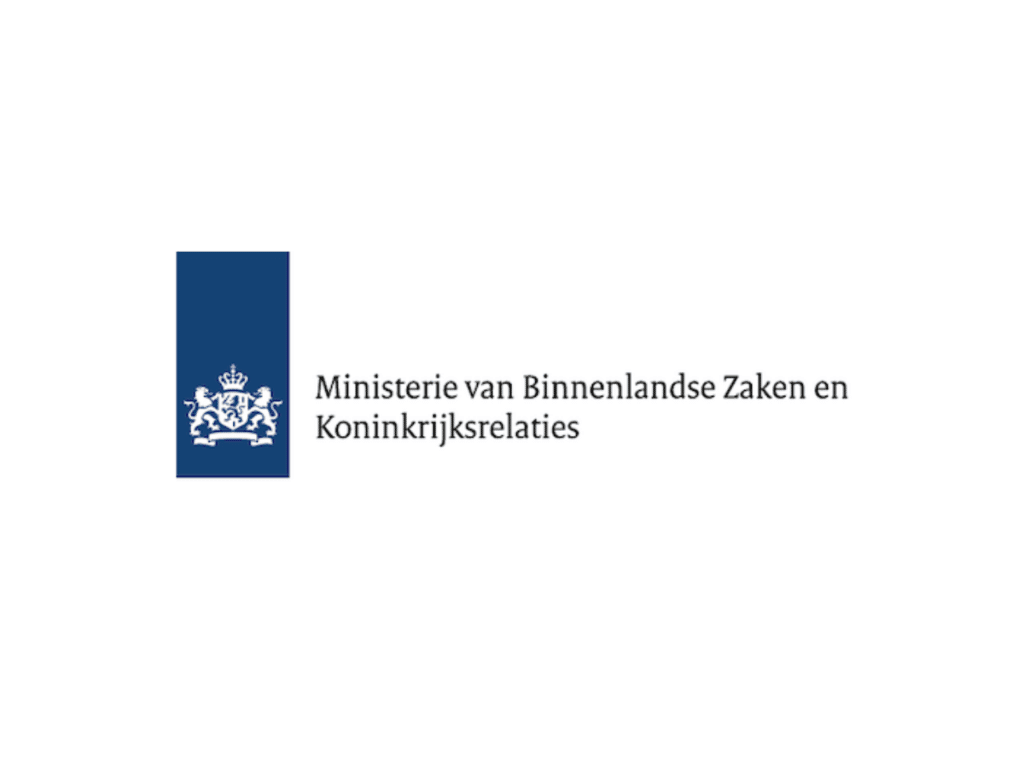 Logo van ministerie van Binnenlandse Zaken en Koninkrijksrelaties